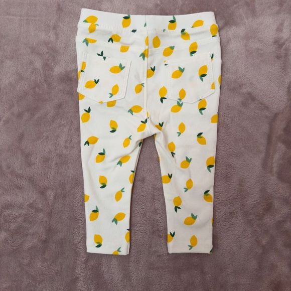 ZARA Baby Lemon Leggings 6-9M - Picture 2 of 3